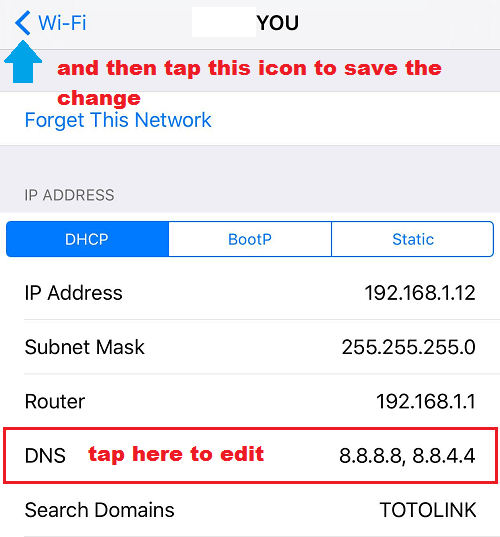 thay thế DNS Server hiện tại bằng DNS Google