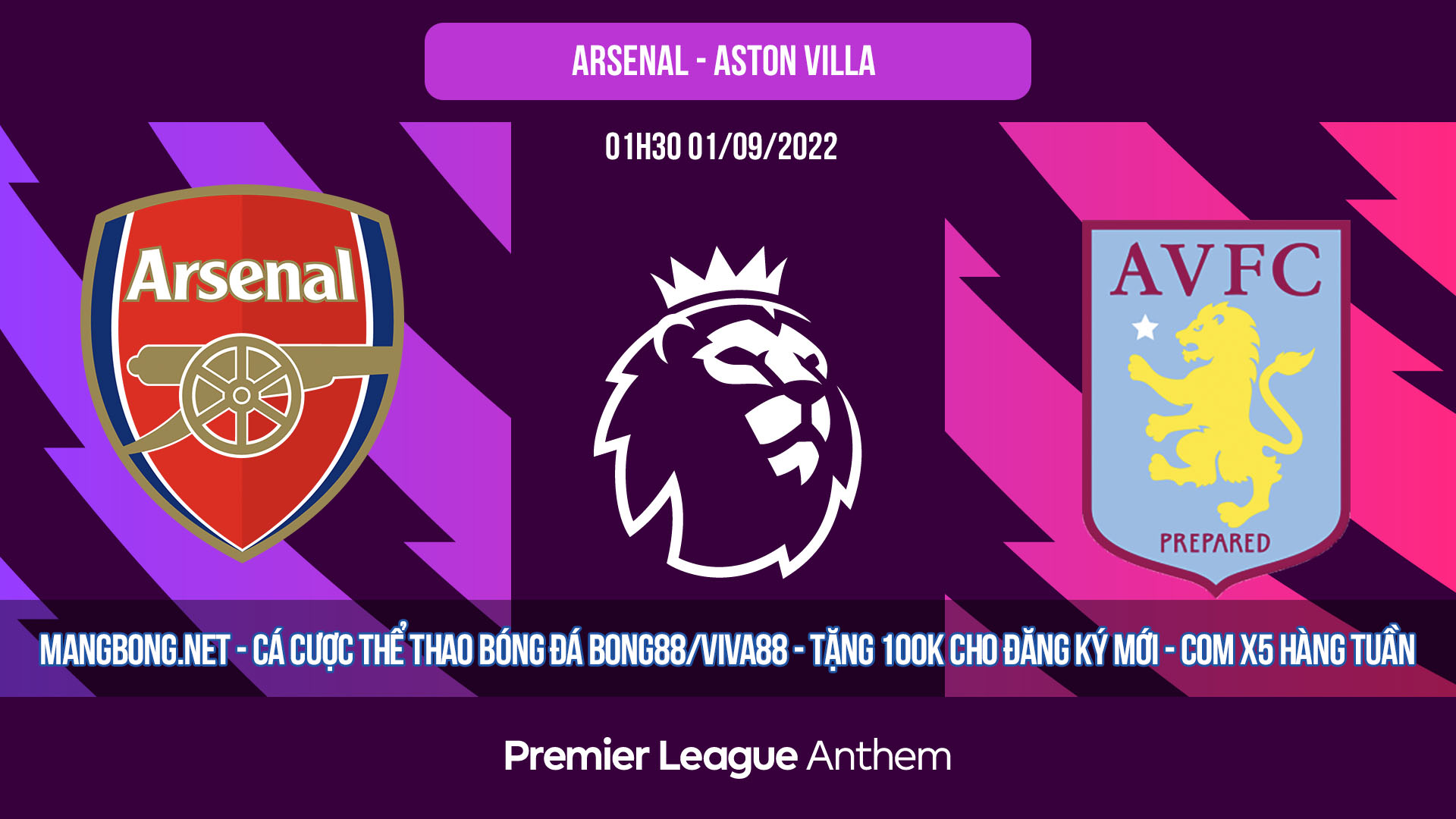 Soi kèo Arsenal vs Aston Villa – 01h30 01/09/2022