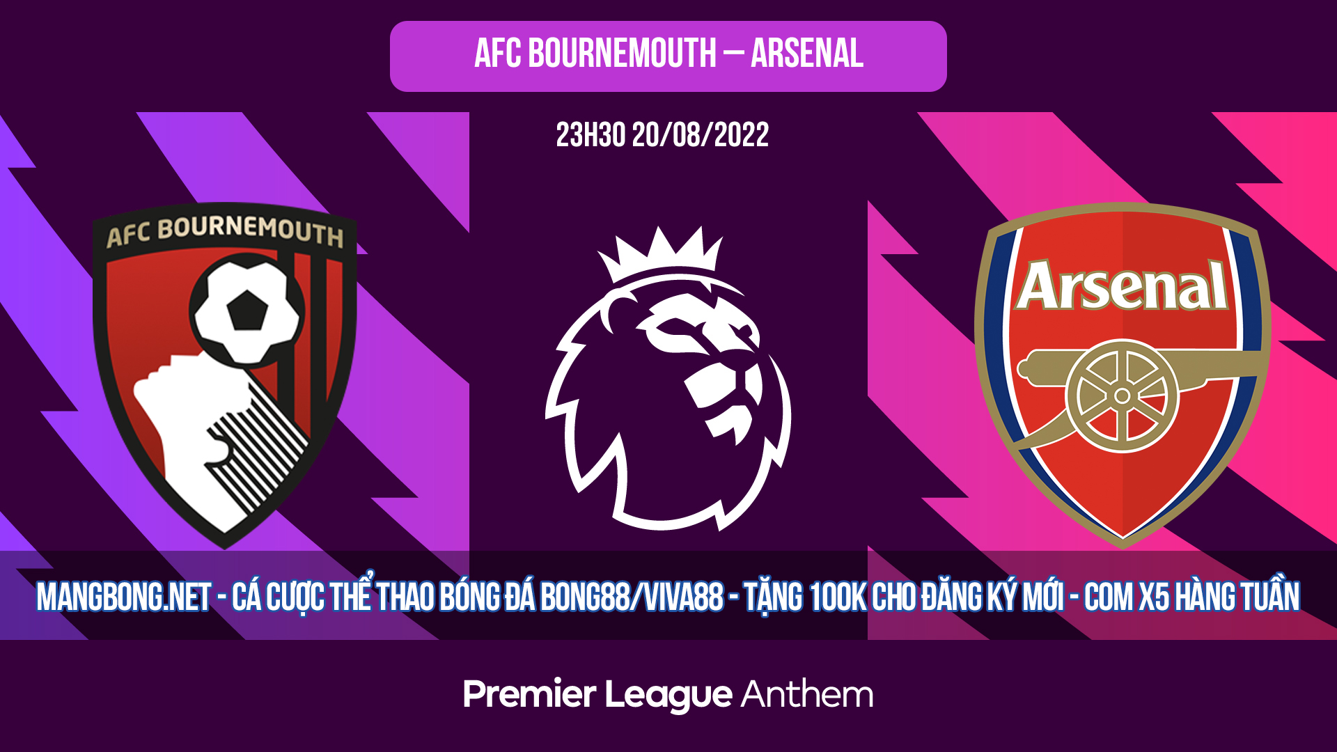 Soi kèo bóng đá AFC Bournemouth vs Arsenal – 23h30 20/08/2022