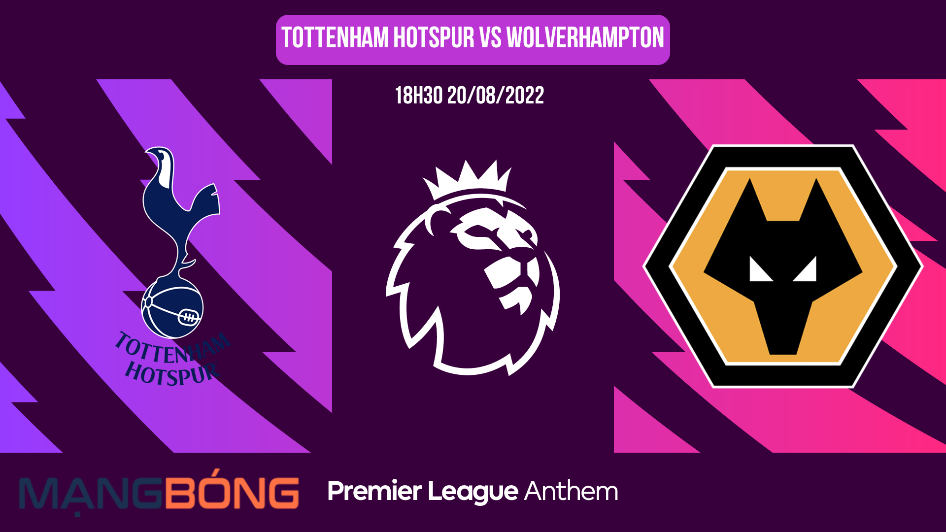 Soi kèo bóng đá Tottenham Hotspur vs Wolverhampton - 18h30 20/08/2022