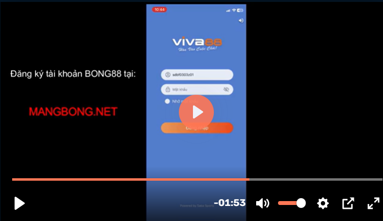 Tải ứng dụng Bong88 Viva88 về điện thoại